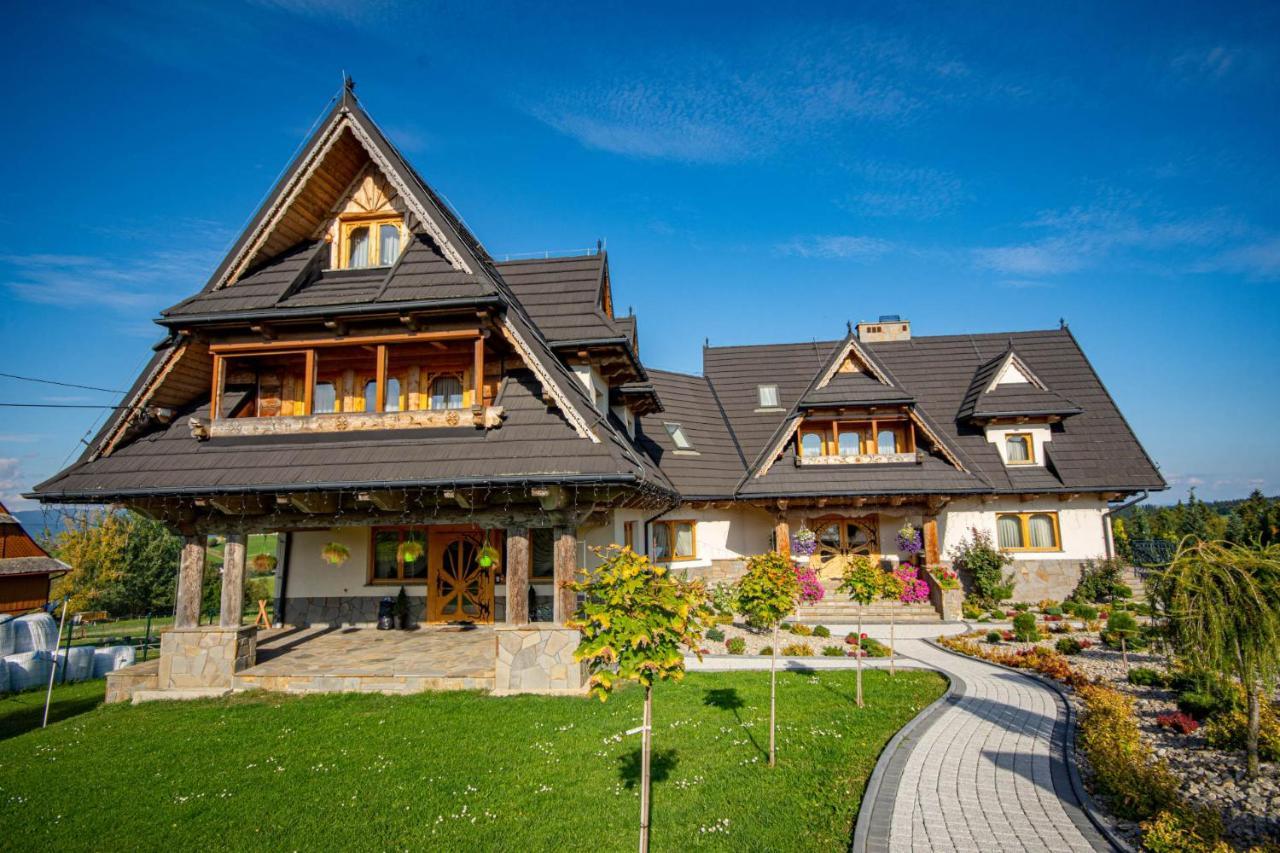 Podhalanski Dworek Z Jacuzzi Lesnica  Экстерьер фото